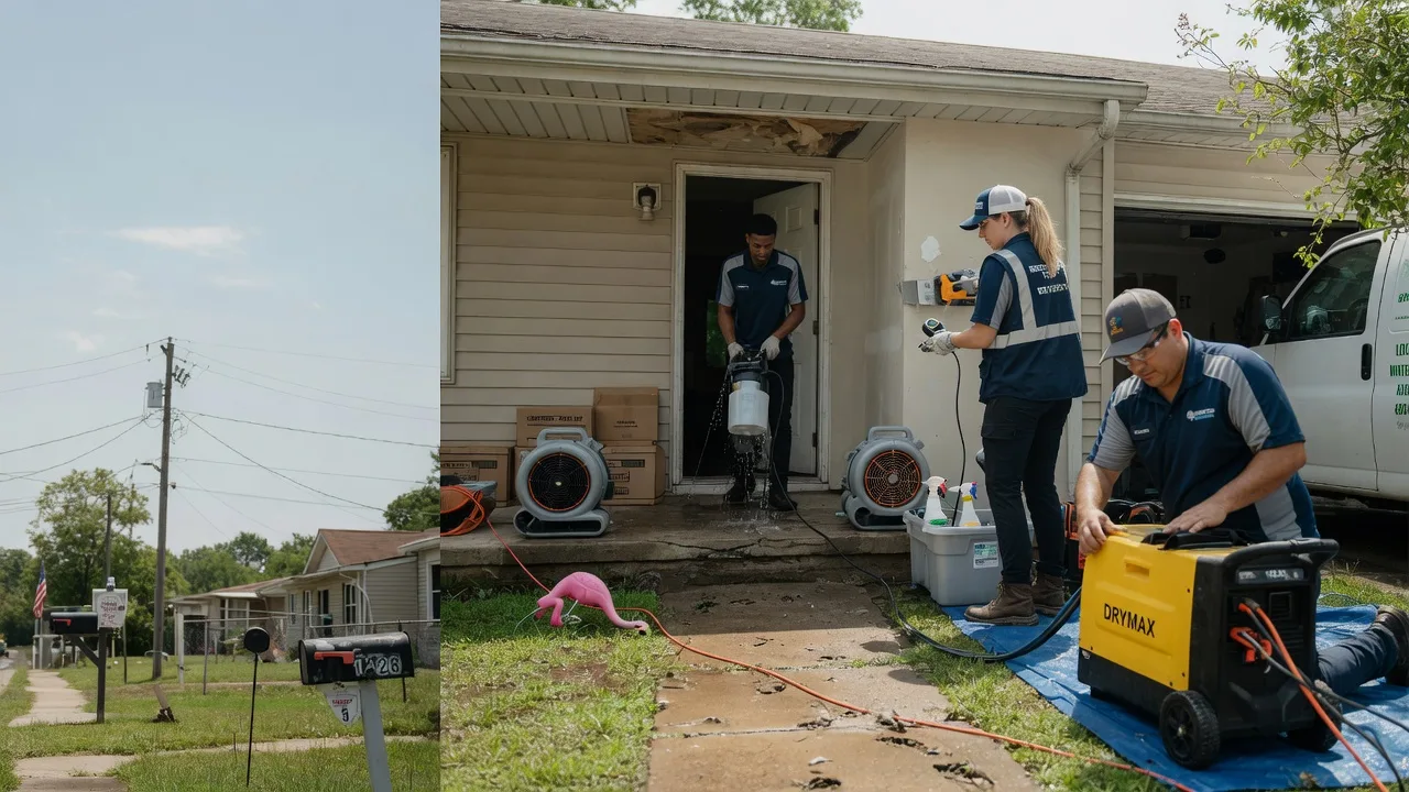 Storm Damage Water Removal in Eau Claire, WI near me
